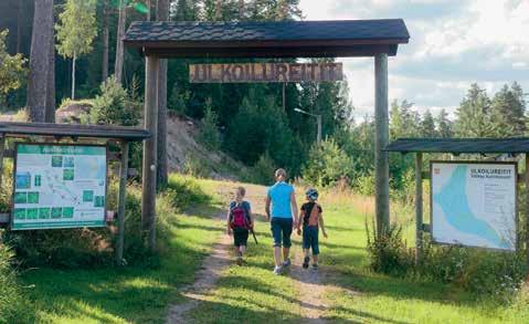 0 km Jyväskylään Sysmään km Asikkalan urheilukeskuksesta pääsee myös Aurinko-Ilves -reitille, joka on noin 0 km mittainen yhdysreitti Evon