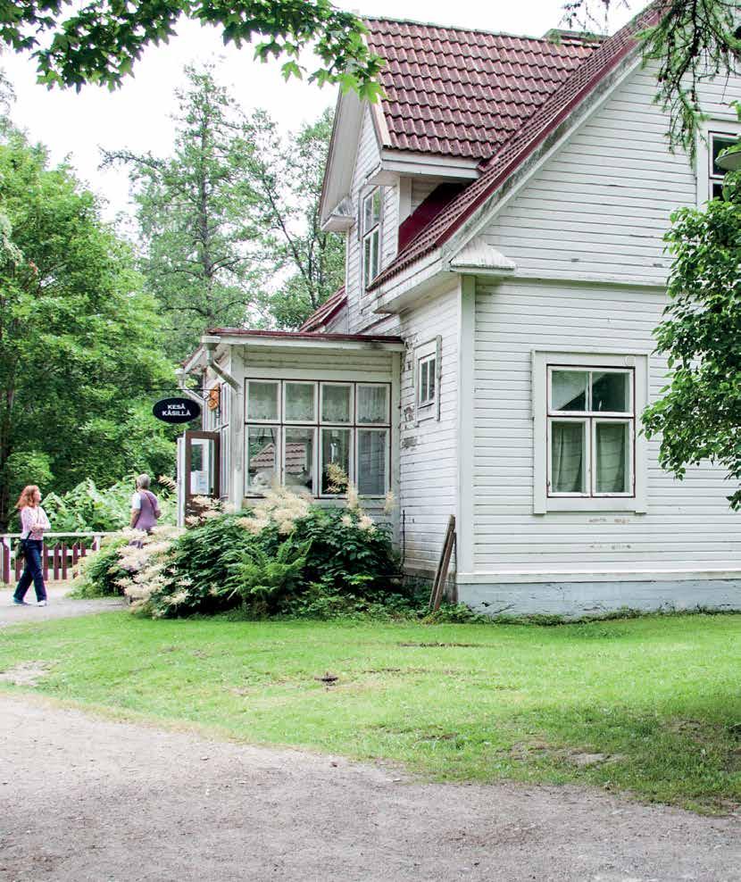 Siellä toimii kesäaikaan kunnan matkailuinfo sekä Suomen Vapaa-ajankalastusmuseo, jossa vierailija voi perehtyä