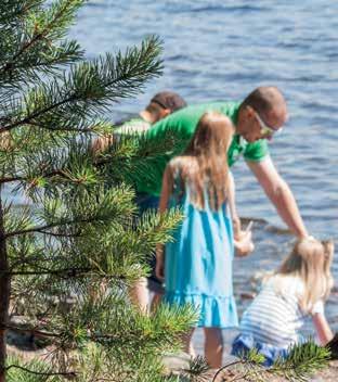 Pulkkilanharjun saaret on nykyään yhdistetty kolmella erilaisella sillalla, joten kulkija pääsee kokemaan järven läheisyyden harjumaisemissa ja Päijänteen syleilyssä.