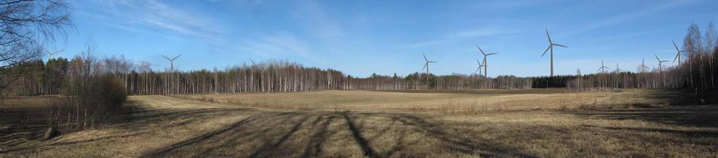 Etelä-Savon 1. vaihemaakuntakaava 11 laskeva maasto aiheuttaa näköesteen. Enimmillään tuulivoima-alueen voimalat näkyisivät n.25%:lle 5 km etäisyydellä sijoittuvista vapaa-ajanasunnoista.