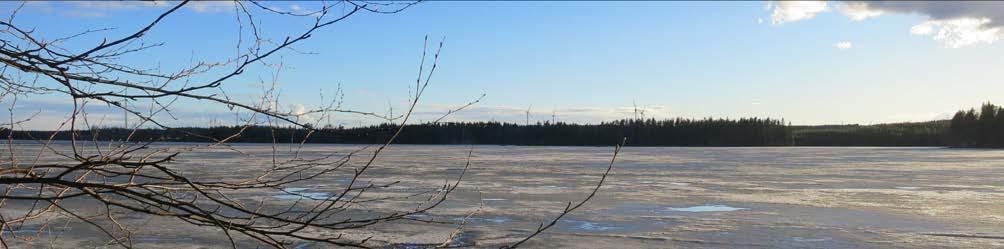 Etelä-Savon 1. vaihemaakuntakaava 17 Mallinnetun tuulivoima-alueen näkemän välialuetta ei käytännössä synny juuri ollenkaan.