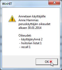 16 / 85 Kun olet tallentanut henkilökuntakortin (käyttäjätunnus-kentän pitää olla täytetty), paina Luo käyttäjätunnus.