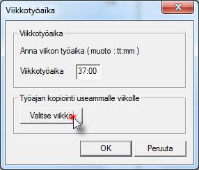 Työjärjestyksen suunnitteluun.