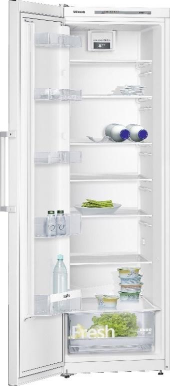 Energialuokka A++ q Valkoinen pakastin GS36NVW3P q Teräs pakastin,