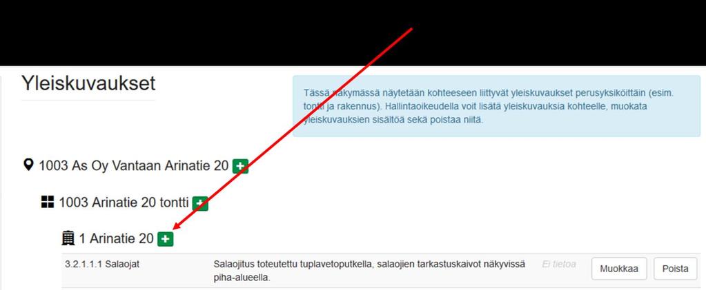 Rakennuskortit täydennetään Excelissä hankkeen tietojen osalta, jokaisesta hankkeeseen liittyvästä rakennuksesta oma korttinsa. Täytetyt kortit tulee toimittaa koordinaattorille.