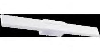 x 100mm x 60mm 1,24kg valkoinen / musta IP54 - -20 - +40º C 9W 12W KERROIN - sisäinen pikaliitin NTOISTOINDEKSI 80 MACADAM SDCM 5-6 kyllä - OPTIIKKA 120