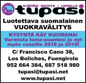 turtola@gmail.com Lasi- ja savi, Maaret Rantapelkonen +34 634 351 157 lapin.kievari@netti.fi Liikunta ja tanssi, Raija Ihanainen +34 634 308 556 girasol1@suomi24.