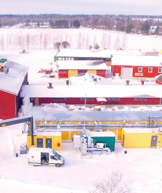 REFERENSSI: SUUPOHJAN MAATALOUSOPPILAITOKSEN BIOKAASULAITOS Suupohjan ammatti-instituutin maatalousoppilaitoksella otettiin vuoden 2016 lopulla käyttöön BioGTS:n biokaasulaitos