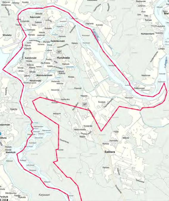 Kotka, Kymijoen pohjoisosan osayleiskaava 6(11) Osallistumis- ja arviointisuunnitelma, versio 7,