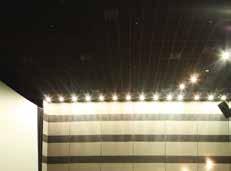 Akustiikkaratkaisut elokuvateattereihin Seinät, katot ja valkokankaan takaosa Ecophon tarjoaa laajan valikoiman ääntä vaimentavia järjestelmiä elokuvateatterin erilaisiin
