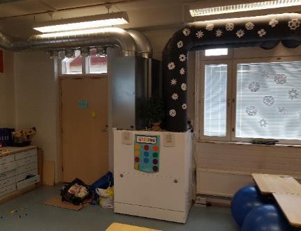 Kuva 57. Iso Vallox-ilmanvaihtokone luokassa D107 5.4 Muita huomioita Kuva 58.
