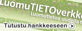 Lisätietoja LuomuTIETOverkko-hanke www.luomu.