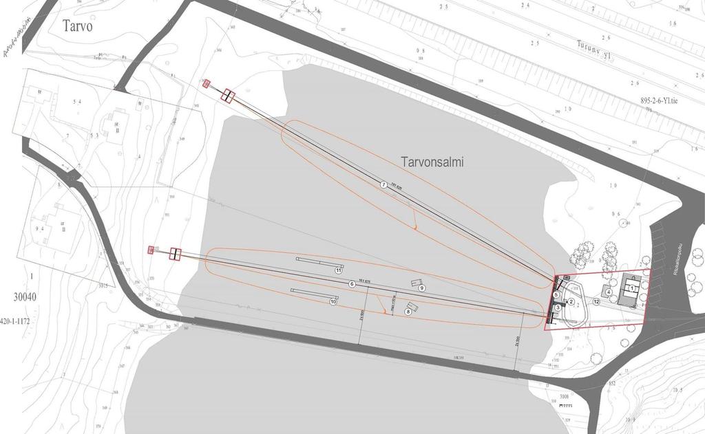 Yksityiskohtainen selostus rakennushankkeesta: Projektissa asennetaan kahden tolpan kaapelivesilautailujärje stelmä. Vuonna 2018 tarkoituksena on asentaa yksi rinnakkaista kaapelia.