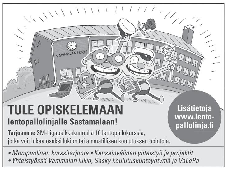 08.93 195 keskipelaaja VaLePa 7 1+0+0 1+0 209 1625 6 Erik Sundberg (SWE) 19.02.92 202 yleispelaaja VaLePa 1 1+0+0 1+0 42 436 7 Mikko Esko 03.09.78 198 passari VaLePa 10 3+1+2 4+2 317 809 8 Arvis Greene (USA) 01.