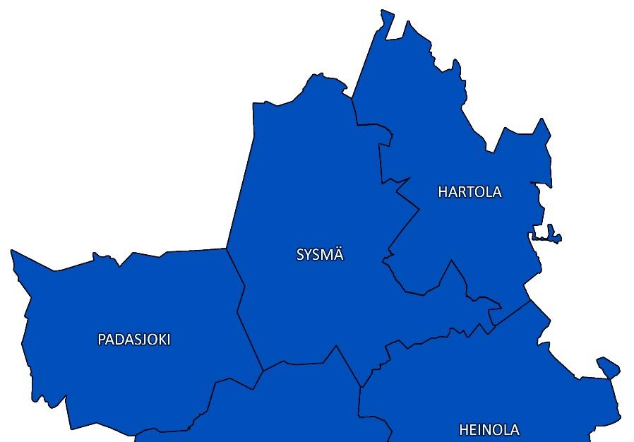 Päijät Hämeen Pelastuslaitos 2017 Palokunnat Asukkaita 202 487 (31.12.