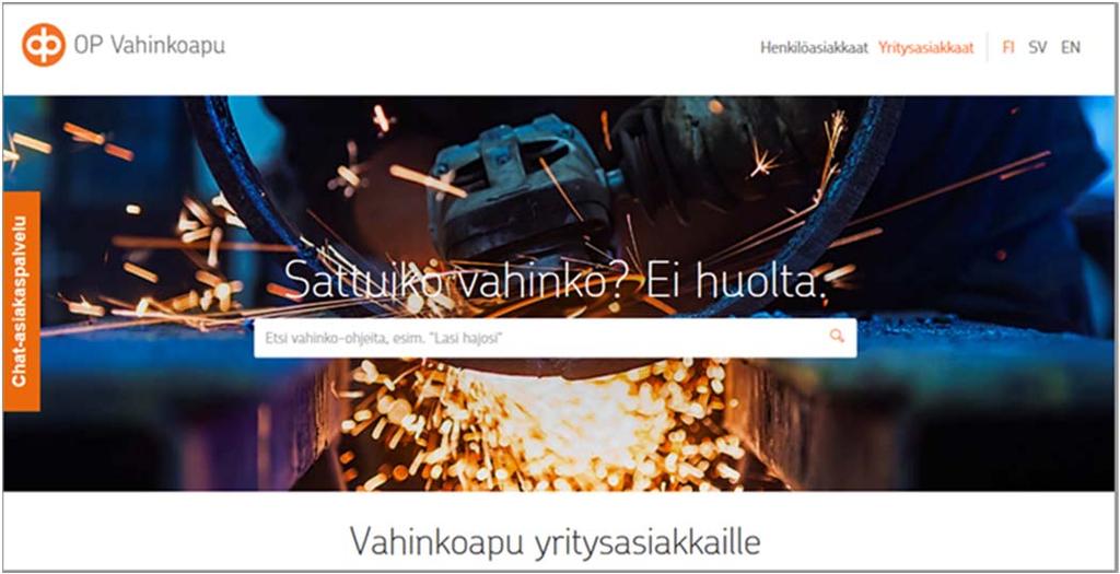 Kun tietoturm a sattuu 17 Soita kum ppanin 010 302 1805 käyttöapuun, joka palvelee