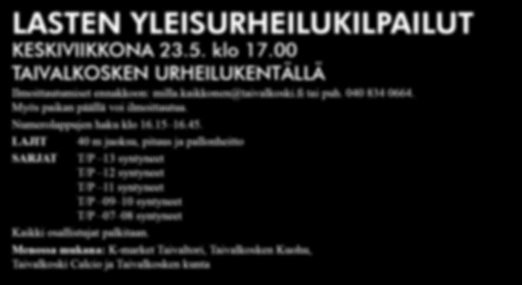 FI Myydään pässi ja uuhi, noin 2-vuotiaita sekä kaksi karitsaa synt. 1.1.2018. Myöskin sähköaituus. Puh. 0400 206 316 TANSSIT PINTAMOLLA (Pintamontie 321) LAUANTAINA 19.5. klo 21.00 01.