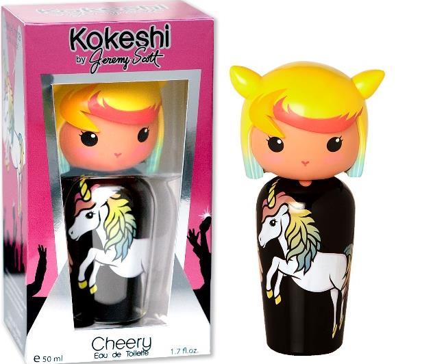 Muotisuunnittelija Jeremy Scott on suunnitellut värikkäät KOKESHI EDT