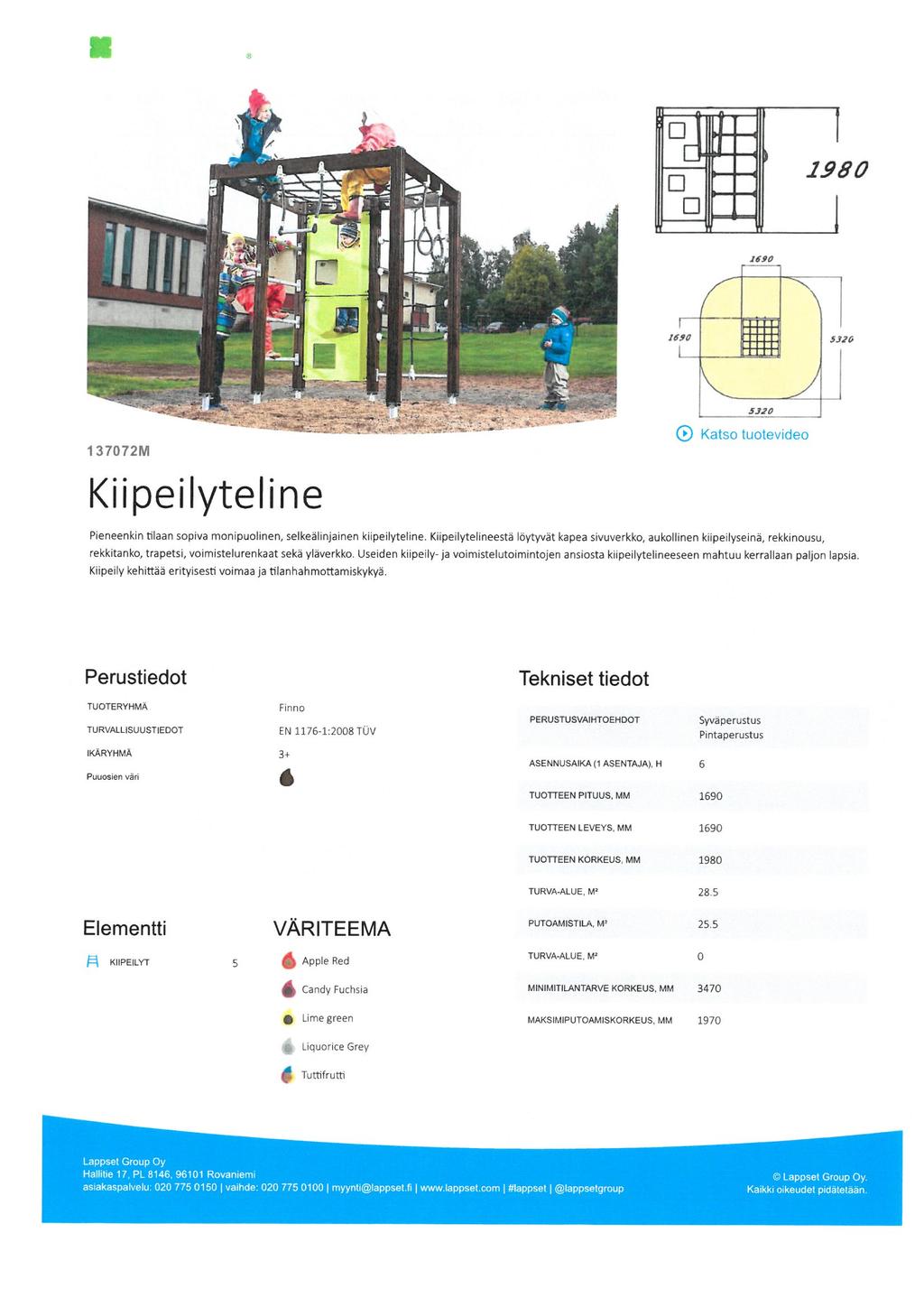 L9 a 1980 IfSB 137072M Kiipeilyteline f^f^^^llf.''"" '.