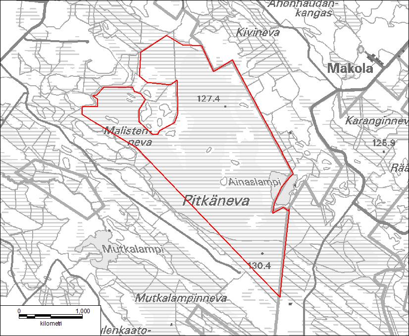 BILAGA 21 PITKÄNEVA NATURSKYDDSOMRÅDE Sievi