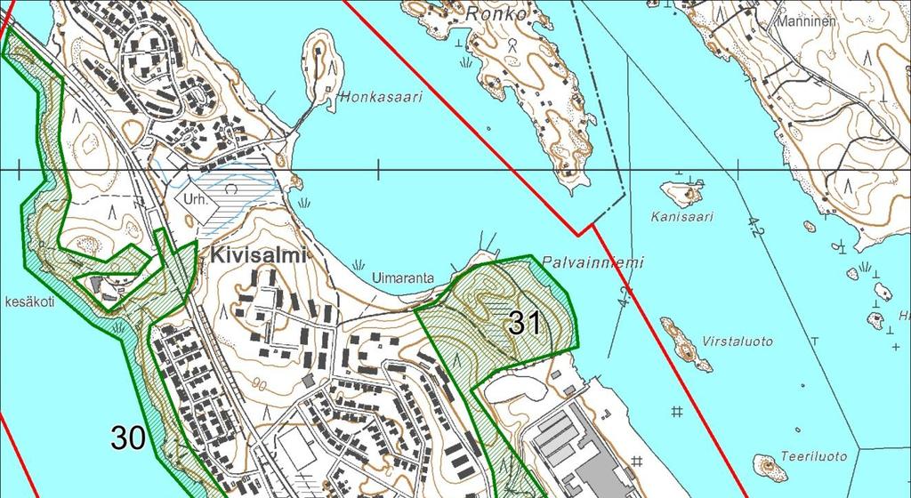 23 Kohteen arvo: Harjualue on muu paikallisesti huomionarvoinen luontokohde.