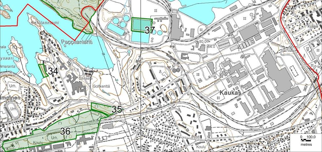 Saimaa-Lietvesi FINIBA-alue Selvitysalueella oleva Saimaan vesialue sisältyy Suomen tärkeisiin FINIBAlintualueisiin kuuluvaan Saimaan Lietveden-aluekokonaisuuteen (Leivo ym. 2002).