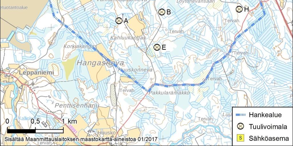 Vuoden 2014 selvitysten jälkeen hankkeen suunnitelmat muuttuivat, joten vuonna 2015 tehtiin tarkentavat selvitykset niiltä osin kun tämä oli tarpeen.