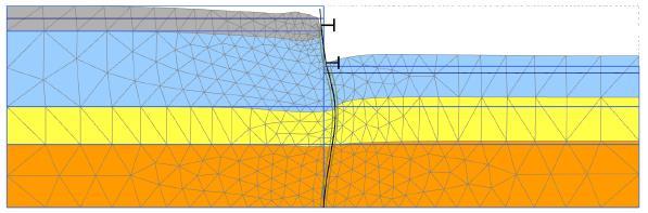 31 6.3 Plaxis 2D Elementtimenetelmä (eng. Finite Element Method, FEM) perustuu yksinkertaistaen siihen, että tutkittava ongelma jaetaan osiin ja ratkaistaan osissa.