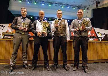 Kaisa SM-finaalit Kaisan kuningas Marko Lindberg Hämeenlinnan Biljardiseuran Marko Lindberg oli jo ennen pelien alkua suuri ennakkosuosikki.