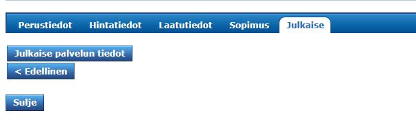 Ylläpitäjä ilmoittaa sähköpostilla hyväksynnästä tai hylkäyksestä. 15.