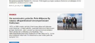 vrkkopalvlu krää kskimäärin yli 5 sivulatausta viikossa (Googl Analytics). KP4.