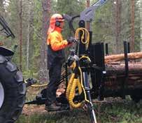 Seisomataso Seisomatasolta käyttäjä näkee paremmin kuorman lastauksen ja purkamisen