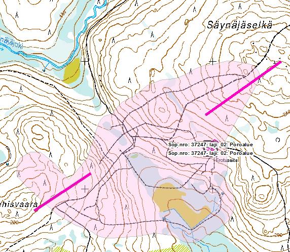 2.1. Poronhoidon edellytysten huomiointi metsän käsittelyssä esim.