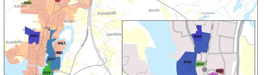 rakennuspaikat, rakentamisen määrä,