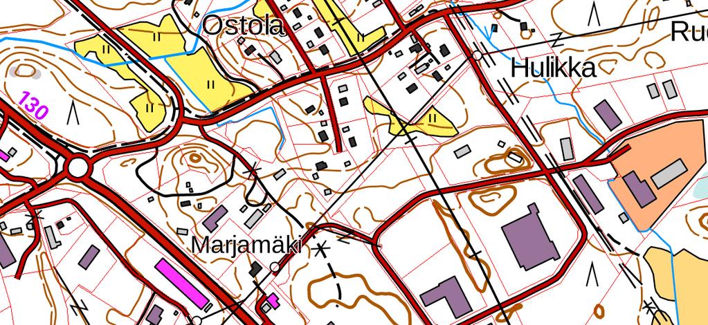 1.2 Kaava-alueen sijainti Suunnittelualue sijaitsee Marjamäessä, Koivukujan asuinalueella.