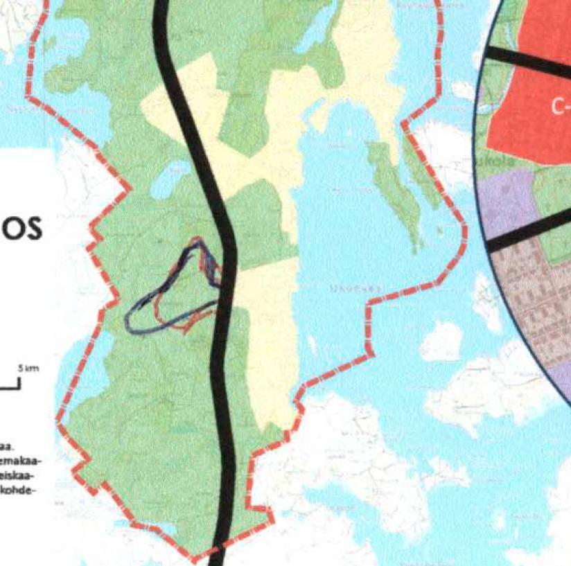 kylän yli avautuva peltomaisema. Vitsiäläntieltä näkymä kahdelle lammelle ja peltojen keskellä olevalle hoidetulle kosteikolle, joka toimii keväisin ja syksyisin muuttolintujen levähdyspaikkana.