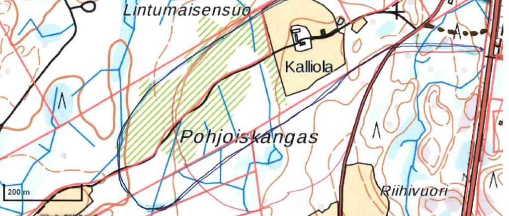 Taajama-alueeksi merkitty alue on luonnon monimuotoisuuden kannalta tärkeää liito-oravan elinaluetta. Alue kuuluu Mikkelin sinivihreään sydämeen. Kaupunki ylittää toimivaltansa.