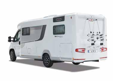 Cruiser Cmfrt Cruis Premium 5 CRUISER PREMIUM hjaratkaisua 2 4 makuuaikkaa Kknaisituus 699 755 cm Teknisesti sallittu kknaismassa 3.