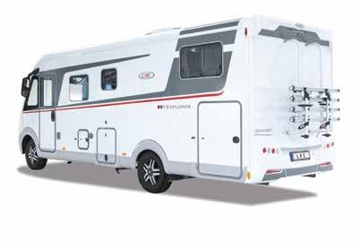 Exlrer Cmfrt Cruis Cmfrt 8 EXPLORER COMFORT hjaratkaisua Ja 5 makuuaikkaa Kknaisituus 636 752 cm Teknisesti sallittu kknaismassa 3.500 / 3.