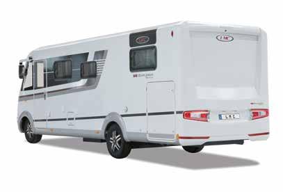 Exlrer Cmfrt Cruis Premium 4 EXPLORER PREMIUM hjaratkaisua Ja 5 makuuaikkaa Kknaisituus 686 754 cm Teknisesti sallittu kknaismassa 3.500 / 3.