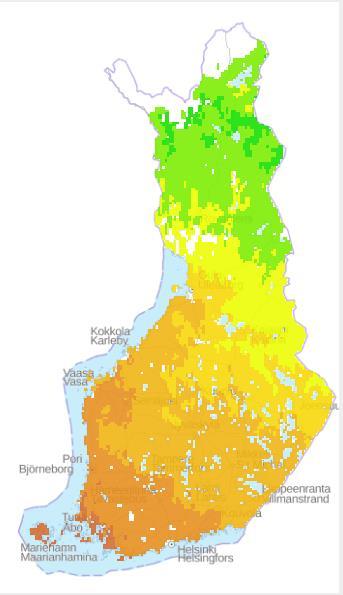 Phenology Studies the seasonal timing of life cycle events in nature Start of vegetation season Example of Sentinel-3 NDVI