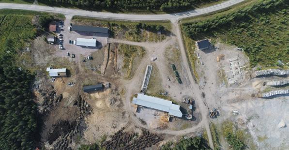 Rakennukset kunnostettu Piha-alueita siistitty Betonipinta rakennettu Poroaitaa rakennettu Huonokuntoiset rakennukset purettu Poroaitaa rakennettu Sahalaitteet poistettu Kurtin sahasta geologiseksi
