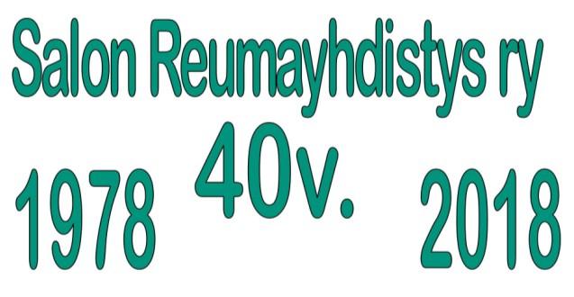 INFO sivu 8 Salon Reumayhdistys ry Yrjönkatu 16 as 4, 24240 Salo, p. 045 876 3677 www.salonreumayhdistys.fi Salon Markkinat 27.-29.