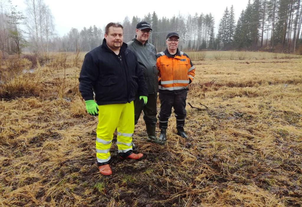 5 2. Suunnittelualueen tila 2.1 Alueen yleiskuvaus Suunniteltu kosteikko sijaitsee kolmen eri maanomistajan tiloilla. Paikka on Ojajärven pohjoispäähän laskeva valtaoja.