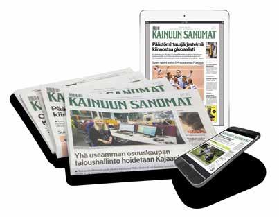 Toimituksellinen ympäristö Moduulit Koko (palsta x mm) Aineisto (mm x mm) Hinta Aukeama 10 x 365 526 x 365 6 510,00 Kokosivu 5 x 365 254 x 365 3 325,00 3/4 5 x 273 254 x 273 2 486,00 5 x 226 254 x