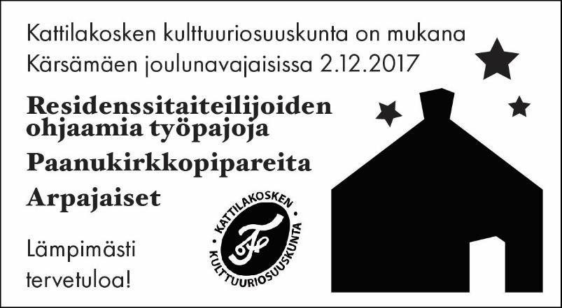 Tammenlehvässä käynnit jatkuvat sovittuina aikoina. Viimeinen vesijumppa tälle vuodelle on ma 20.11. Kuntosalilla käynnit jatkuvat normaalisti, tehdään vähän uusia liikesarjoja entisten lisäksi.