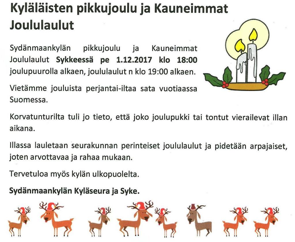 KYLÄASIAT Venetpalon kylän yhteinen