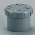 25 3043890 2487109 Harmaa Wafix HT/PP -pystysupistusyhde, muhviin 110/75 20 Lyhyt pystysupistusyhde putkeen