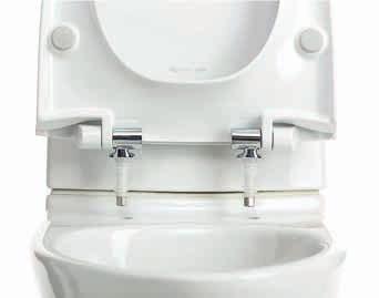 IDO Wc-istuimet 121 IDO WC-ISTUIMIEN KANNET IDO-istuinkannet on suunniteltu sopimaan täydellisesti IDOwc-istuimiin.