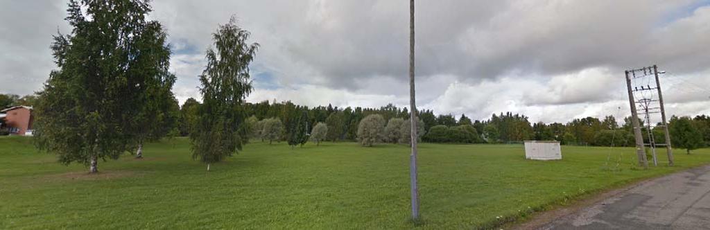 3 Suunnittelualue kuvattuna kaakosta päin Maunontieltä (GoogleMaps).